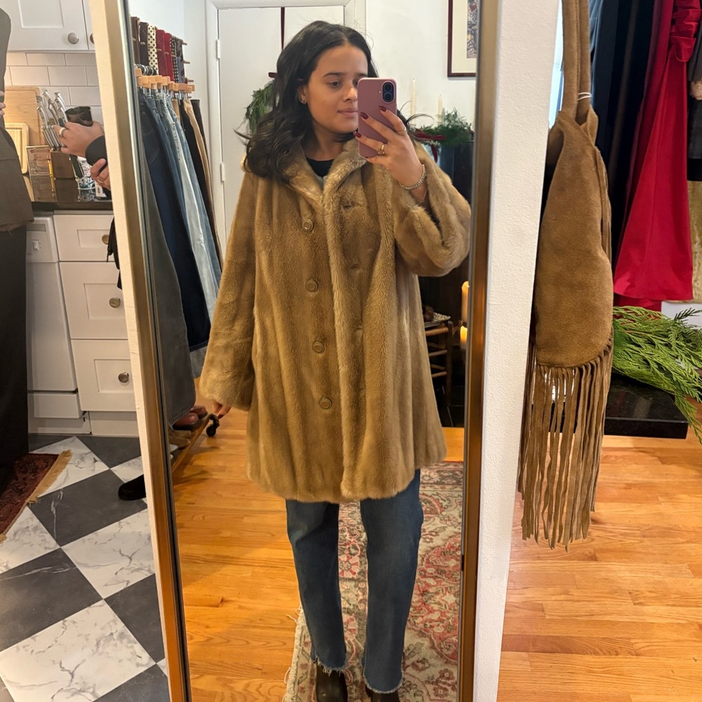 Vintage faux fur coat Grandella by Sportowne